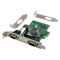 POWERTECH κάρτα επέκτασης PCIe σε 2x serial ST349, 921.6Kbps, SB16C1052PCI
