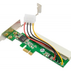 POWERTECH κάρτα μετατροπής PCIe σε PCI ST43, PLX PEX8112