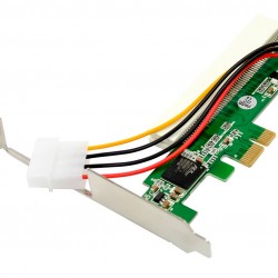 POWERTECH κάρτα μετατροπής PCIe σε PCI ST43, PLX PEX8112