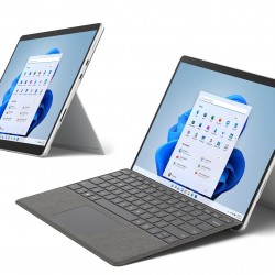 MICROSOFT Laptop 2 σε 1 Surface Pro 8, Refurbished Grade A, i5-1145G7, 16/256GB NVME, 13", Cam, IRIS Xe Graphics, FreeDOS