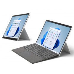 MICROSOFT Laptop 2 σε 1 Surface Pro 8, Refurbished Grade A, i5-1145G7, 16/256GB NVME, 13", Cam, IRIS Xe Graphics, FreeDOS