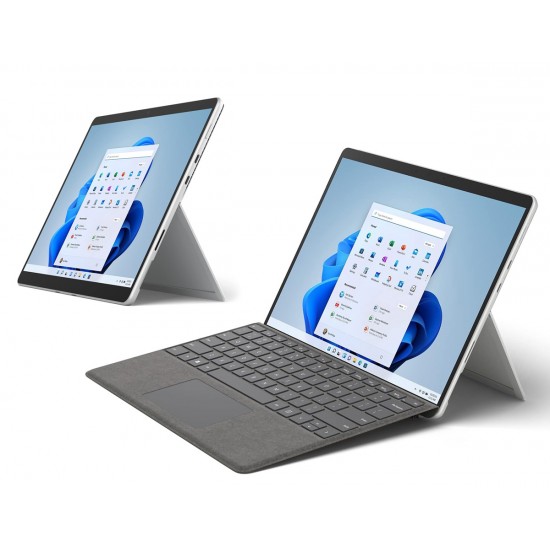 MICROSOFT Laptop 2 σε 1 Surface Pro 8, Refurbished Grade A, i5-1145G7, 16/256GB NVME, 13", Cam, IRIS Xe Graphics, FreeDOS