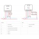 SONOFF smart διακόπτης MINI DUO, 2 κανάλια, WiFi, συμβατός με Matter, 16A, λευκός