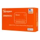SONOFF smart διακόπτης ZBMINIR2, 1 κανάλι, ZigBee 3.0, 10A, λευκός