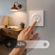 SONOFF smart επιτοίχιος διακόπτης dimmer Orb-DIM, WiFi, Matter, 400W, λευκός