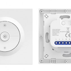 SONOFF smart επιτοίχιος διακόπτης dimmer Orb-DIM, WiFi, Matter, 400W, λευκός