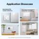 SONOFF smart επιτοίχιος διακόπτης ρολών Orb-RBS, WiFi, Matter, 1A, λευκός