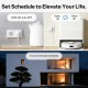 SONOFF smart επιτοίχια πρίζα ρεύματος WS01TPF-E, WiFi, Matter, 16A/4000W, λευκή