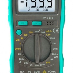 PROSKIT ψηφιακό πολύμετρο MT-1210, μέτρηση AC/DC