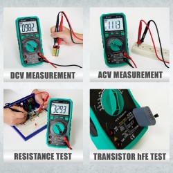 PROSKIT ψηφιακό πολύμετρο MT-1710N, μέτρηση AC/DC, True RMS, NCV