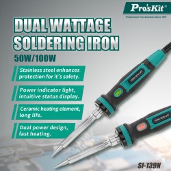 PROSKIT κολλητήρι SI-139NB, 50/100W, 400/500°C