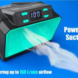PROSKIT σταθμός απορρόφησης καπνού SS-598F, 24W, 160L/min, με φίλτρο HEPA & άνθρακα