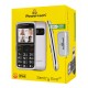 POWERTECH κινητό τηλέφωνο Sentry Eco V2, dual SIM, πλήκτρο SOS, λευκό