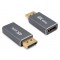 POWERTECH αντάπτορας DisplayPort σε HDMI CAB-DP085, 4K/60Hz, γκρι