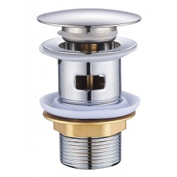 BRUNO βαλβίδα νιπτήρα Pop Up BRN-0315, 1-1/4", ανοξείδωτο ατσάλι, χρωμέ
