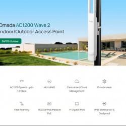 TP-LINK access point EAP225-OUTDOOR, AC1200 MU-MIMO, V3.20