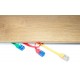 GOOBAY καλώδιο δικτύου 96314, CAT 6A U/UTP, flat, 500MHz, Copper, 1m, λευκό