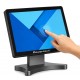 POWERTECH οθόνη αφής PT-1632, LCD, 15" 1024x768p, HDMI/VGA, VESA 75x75mm, μαύρη