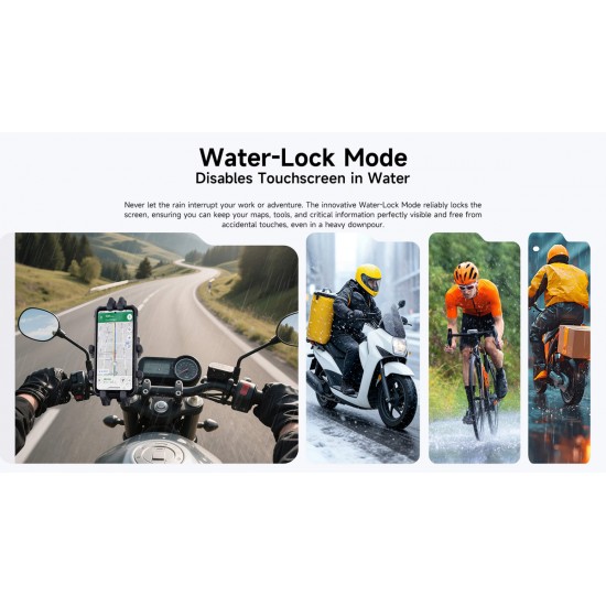 ULEFONE smartphone RugKing 5 Pro, 6.78", 8/256GB, 20000mAh, IP68/IP69K/MIL-STD-810H, μαύρο