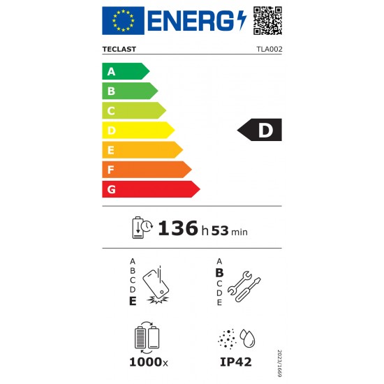 TECLAST tablet T50 Plus με πληκτρολόγιο/στυλό αφής/θήκη, 10.95", 8/128GB, 4G, Android 16, 8000mAh, γκρι