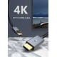 CABLETIME καλώδιο DisplayPort σε HDMI CT-AV585-P02G4K, 4K/30Hz, 1.8m, μαύρο