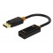 CABLETIME αντάπτορας DisplayPort σε HDMI CT-AV586-01G4K, 4K/30Hz, μαύρος