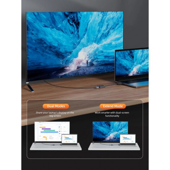 CABLETIME αντάπτορας VGA σε HDMI CT-AV582-VGAH με 3.5mm & micro USB, 1080p/60Hz, μαύρος