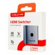 CABLETIME HDMI switch CT-HS4K-2G, 2 σε 1, 4K/60Hz, bidirectional, γκρι