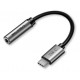 CABLETIME αντάπτορας USB-C σε 3.5mm CT-CMAUDIO, γκρι