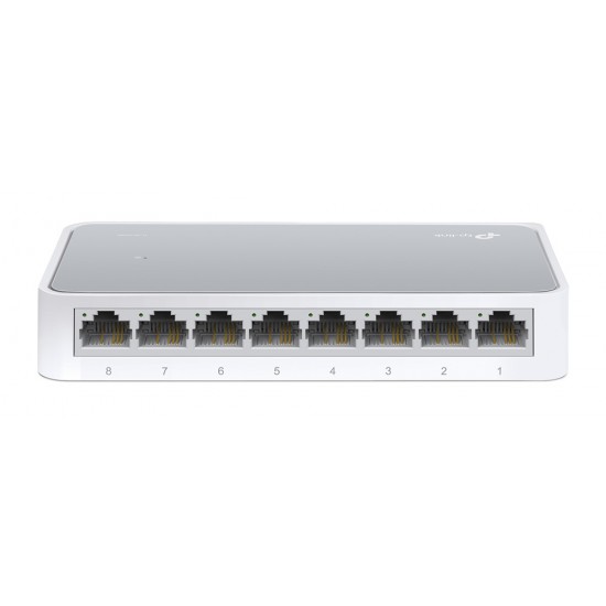 TP-LINK Desktop Switch TL-SF1008D, 8-port 10/100Mbps, V12.40