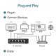 TP-LINK Gigabit Switch TL-SG105, 5 θύρες, V9.0