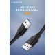 CABLETIME καλώδιο USB CT-C160-U3-AMAMN, 5 Gbps, 1m, μαύρο