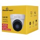 POWERTECH υβριδική κάμερα CCTV PT-1587 με μικρόφωνο & υπέρυθρα, 5MP, 2.8mm, IP66