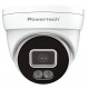 POWERTECH υβριδική κάμερα CCTV PT-1584 με μικρόφωνο & Full Color λειτουργία, 5MP, 2.8mm, IP67