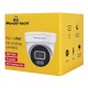 POWERTECH υβριδική κάμερα CCTV PT-1586 με μικρόφωνο & Full Color λειτουργία, 8MP, 2.8mm, IP67