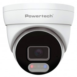POWERTECH IP κάμερα PT-1593 με μικρόφωνο & Full Color λειτουργία, 8MP, 2.8mm, PoE, IP67