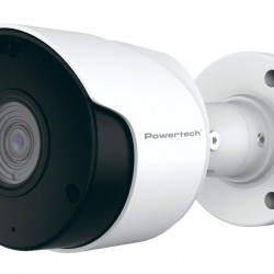 POWERTECH υβριδική κάμερα CCTV PT-1588 με μικρόφωνο & υπέρυθρα, 5MP, 2.8mm, IP66