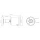 POWERTECH IP κάμερα PT-1594 με μικρόφωνο & Full Color λειτουργία, 8MP, 2.8mm, PoE, IP67