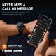 KOSPET smartwatch ORB 2, heart rate, 1.43" AMOLED, GPS, 5 ATM & IP69, με φακό, μαύρο