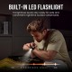 KOSPET smartwatch PULSE 2, heart rate, 1.96" AMOLED, GPS, 5 ATM & IP69, με φακό, μαύρο