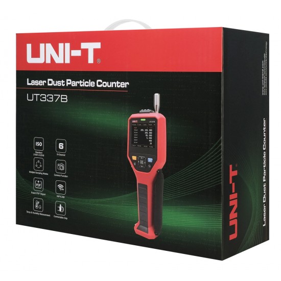 UNI-T μετρητής σωματιδίων αέρα UT337B, 0.3-10μm, WiFi
