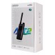 ALERVITES ασύρματος πομποδέκτης AT2, 2W, UHF 400-480MHz, Bluetooth, γκρι