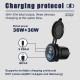 POWERTECH πρίζα USB για σκάφη & οχήματα PTL-030, USB & 2x USB-C, 36W, IP65