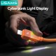 USAMS καλώδιο Lightning σε USB-C SJ776, 30W, 480Mbps, 1.2m, μαύρο