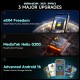ULEFONE smartphone Armor 22 Pro, 6.58", 8/256GB, 6600mAh, IP68/IP69K/MIL-STD-810H, μαύρο