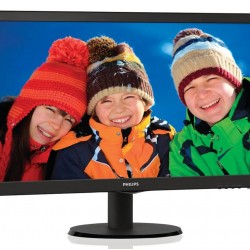 PHILIPS used οθόνη 223V5LSB TN-LED, 21.5" 1920x1080, VGA/DVI, Grade A