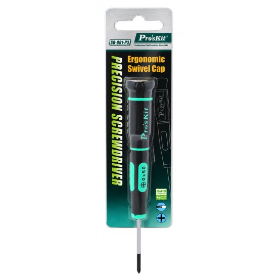 PROSKIT κατσαβίδι ακριβείας σταυρωτό SD-081-P3, PH0