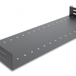 DELOCK ράφι για rack 19" 91069, 1U, βάθος 154mm, μαύρο