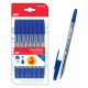 MP σετ στυλό ballpoint PE144OA, 1mm, μπλε, 21τμχ
