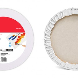 MP καμβάς τελάρο ζωγραφικής PP97-3535, 35x35cm, 380gr/m², λευκός